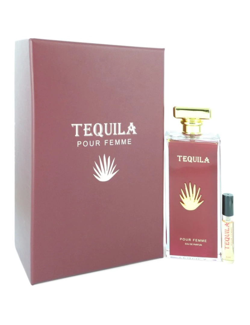 Tequila Perfumes - Tequila Pour Femme Vermelho por Tequila Perfumes Eau De Parfum Spray + Free .17 Oz Mini Edp Spray 3.3 Oz (Mulheres)