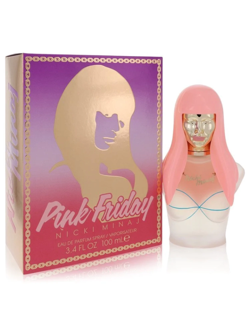 Nicki Minaj - Rosa sexta-feira Por Nicki Minaj Eau De Parfum Spray 3.4 Oz (Mulheres)