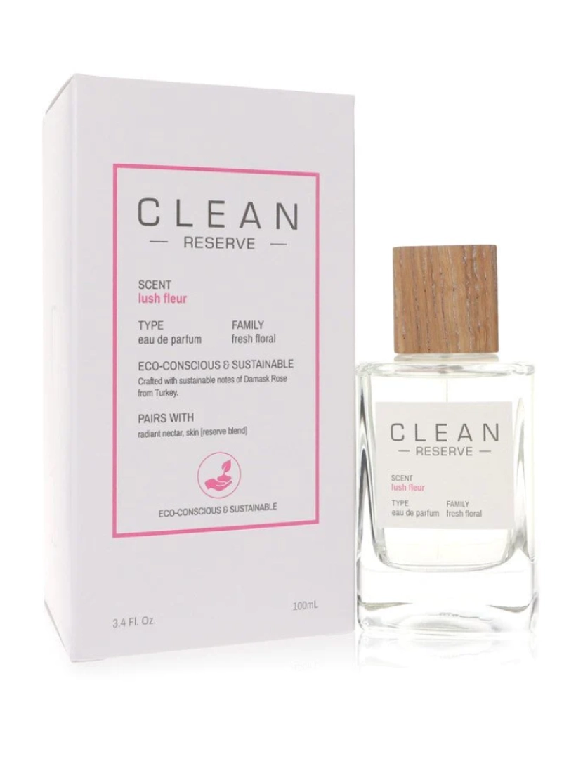 Clean - Limpo Reserva Lush Fleur Por Limpo Eau De Parfum Spray 3.4 Oz (Mulheres)