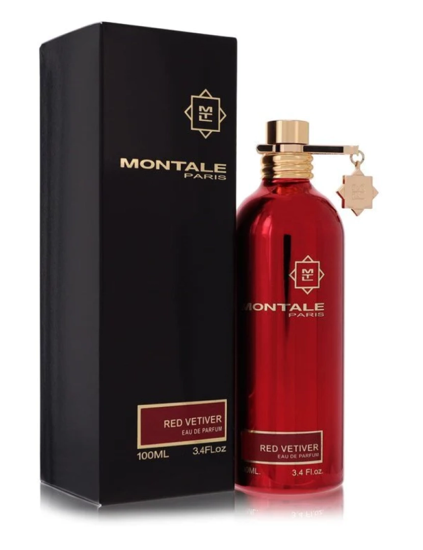 imagem de Montale Vetiver Vermelho Por Montale Eau De Parfum Spray 3.4 Oz (Men)1