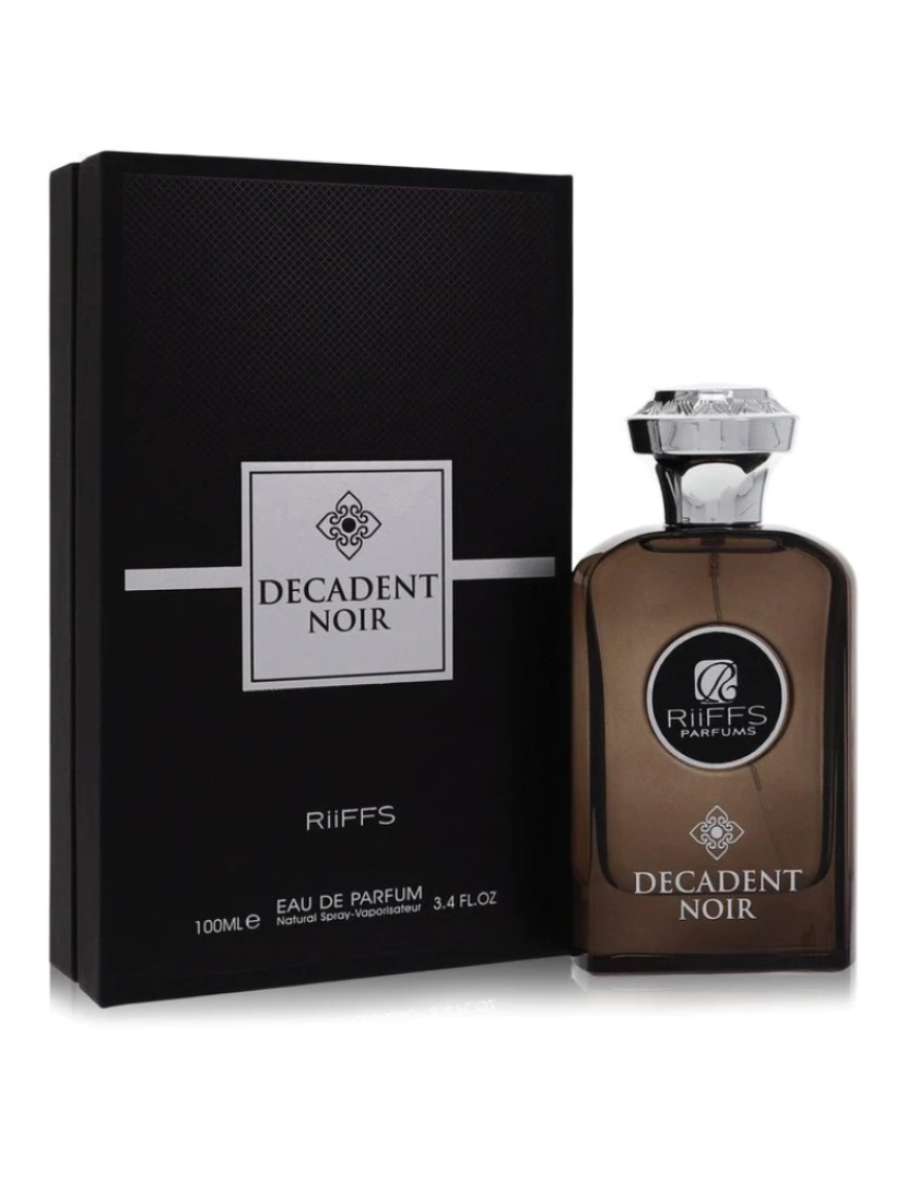 Riiffs - Riiffs Decadent Noir Por Riiffs Eau De Parfum Spray 3.4 Oz (Men)