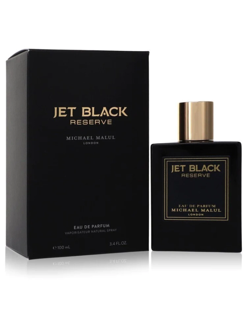 Michael Malul - Jet Black Reserve Por Michael Malul Eau De Parfum Spray 3.4 Oz (Men)