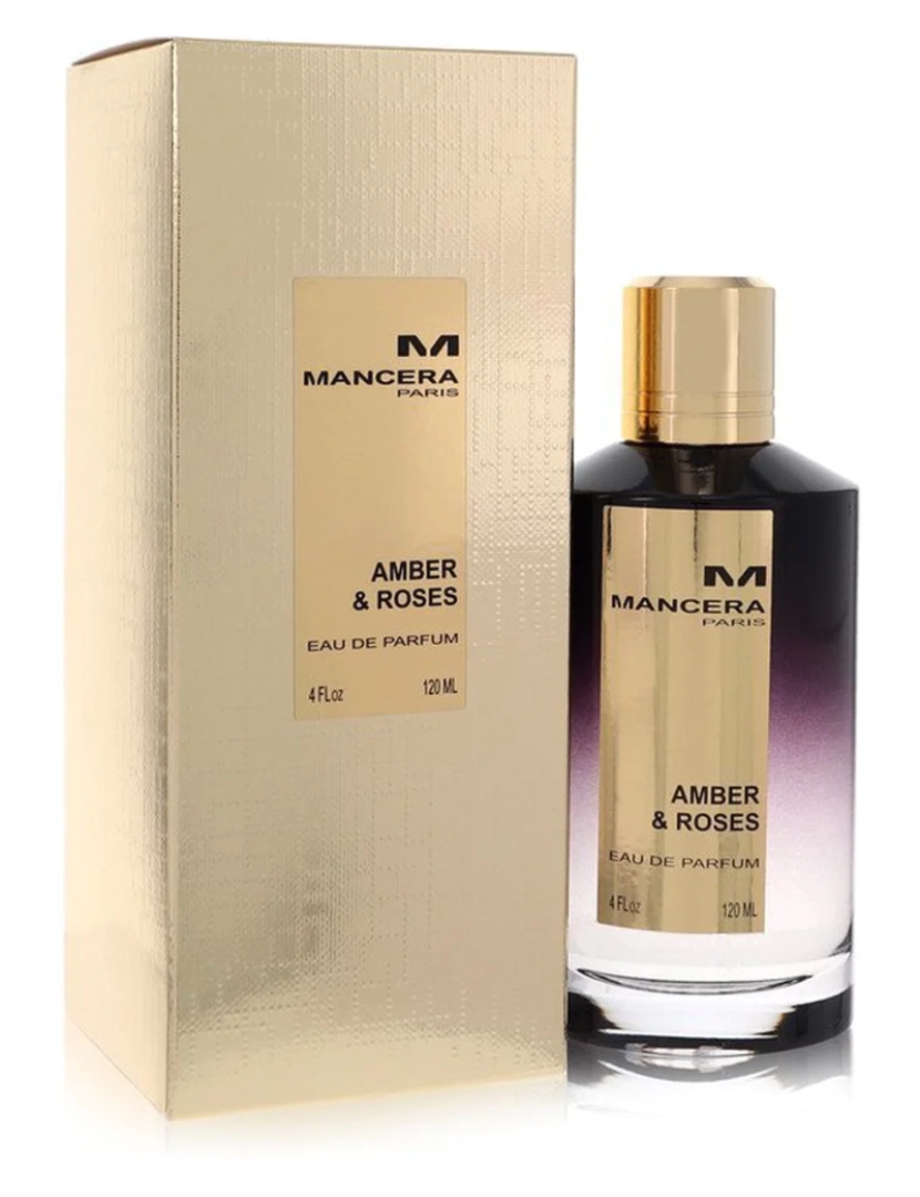 Mancera - Mancera Amber & Roses Por Mancera Eau De Parfum Spray (Unisex) 4 Oz (Mulheres)