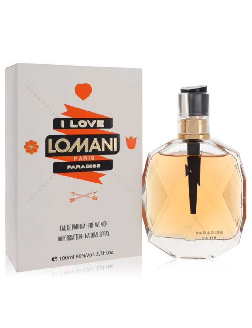 imagem de Lomani Paradise Por Lomani Eau De Parfum Spray 3.4 Oz (Mulheres)1