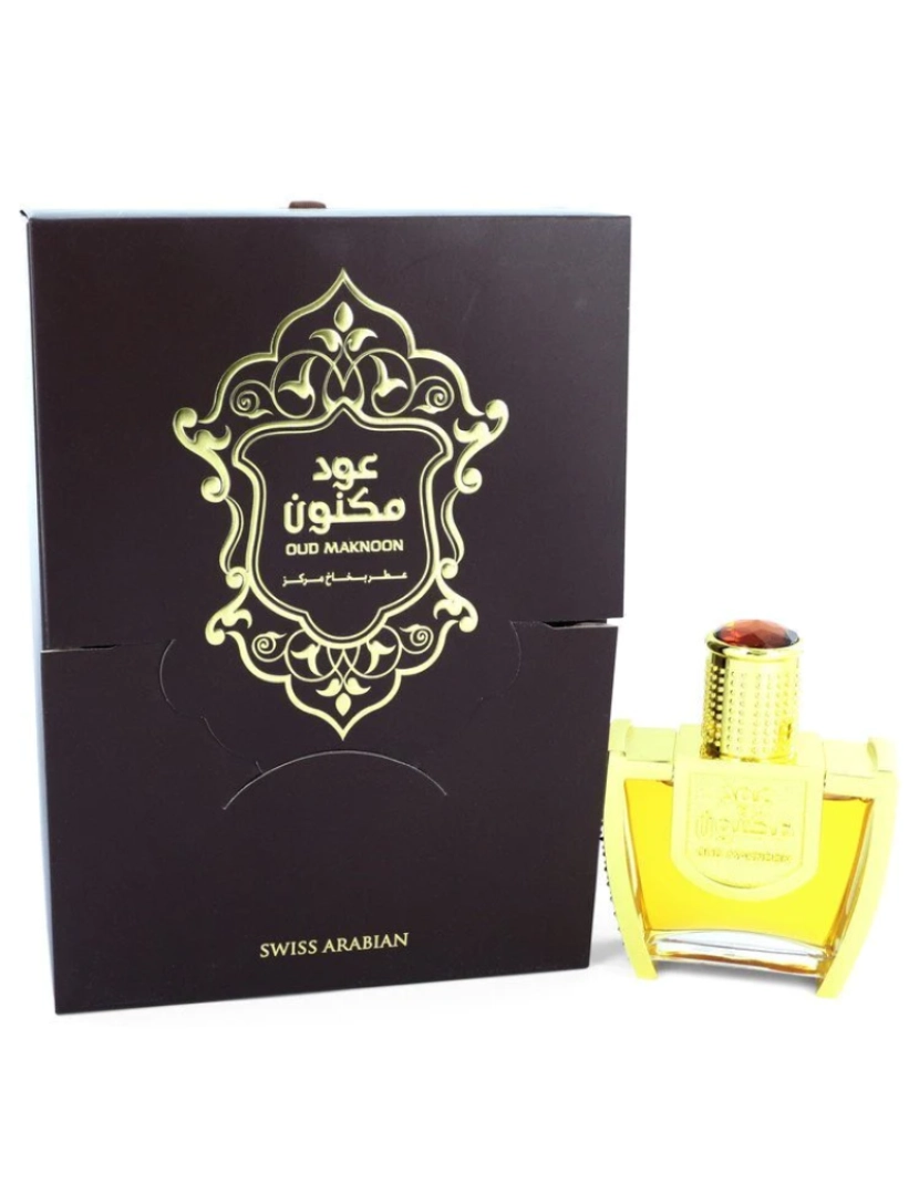 Swiss Arabian - Oud Maknoon Por Swiss Arabian Eau De Parfum Spray (Unisex) 1.5 Oz (Mulheres)