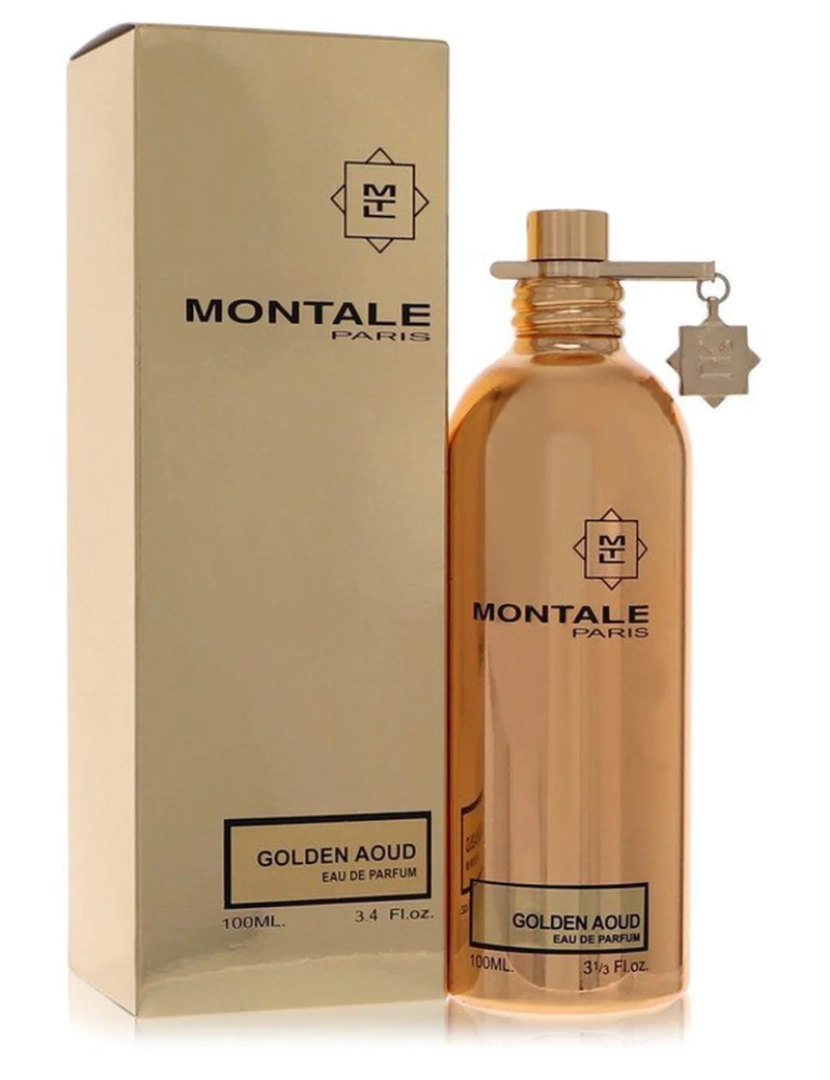 imagem de Montale Golden Aoud Por Montale Eau De Parfum Spray 3.3 Oz (Mulheres)1