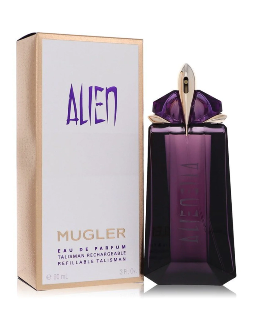 Thierry Mugler - Alien Por Thierry Mugler Eau De Parfum Spray Recarregável 3 Oz (Mulheres)