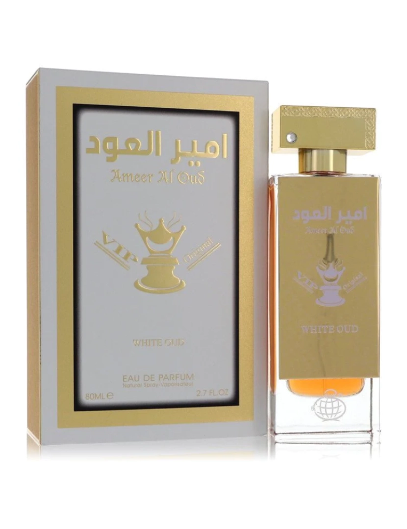 Fragrance World - Ameer Al Oud Vip Original White Oud Por Fragrance World Eau De Parfum Spray (Unisex) 2.7 Oz (Men)