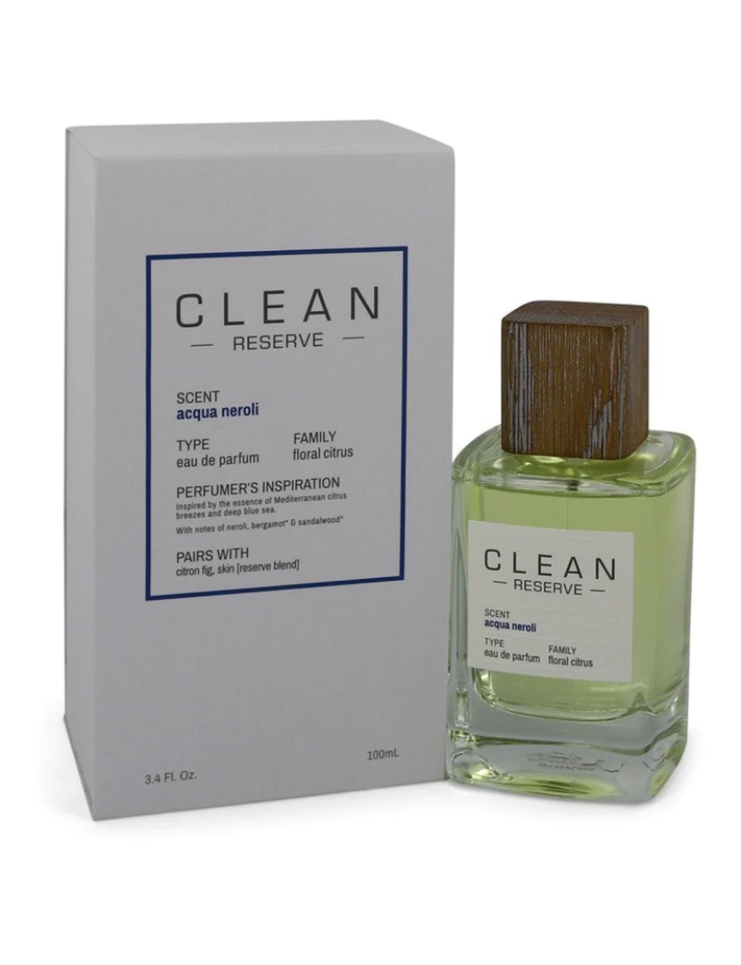 Clean - Reserva limpa Acqua Neroli Por Limpo Eau De Parfum Spray 3.4 Oz (Mulheres)