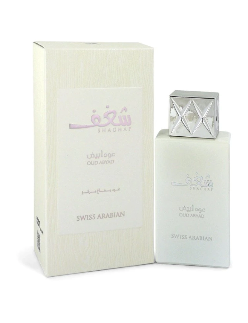 Swiss Arabian - Shaghaf Oud Abyad Por Swiss Arabian Eau De Parfum Spray (Unisex) 2.5 Oz (Men)
