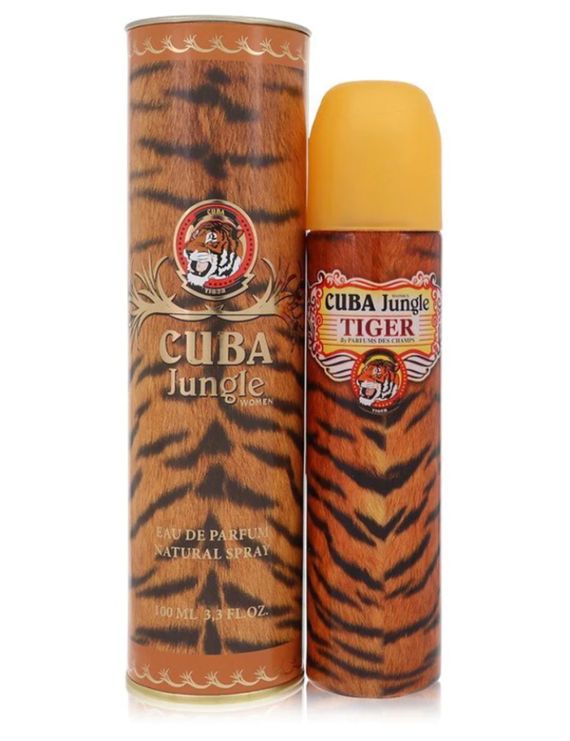 Fragluxe - Cuba Jungle Tiger Por Fragluxe Eau De Parfum Spray 3.4 Oz (Mulheres)