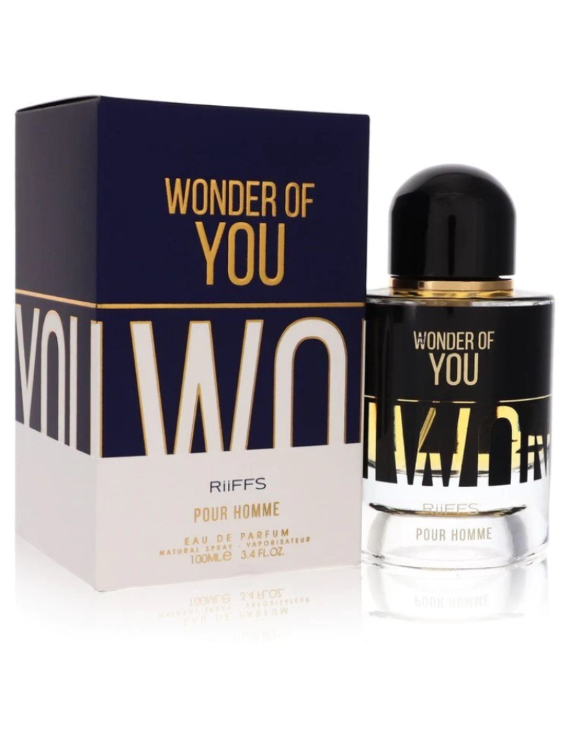 imagem de Riiffs Wonder Of You Por Riiffs Eau De Parfum Spray 3.4 Oz (Men)1