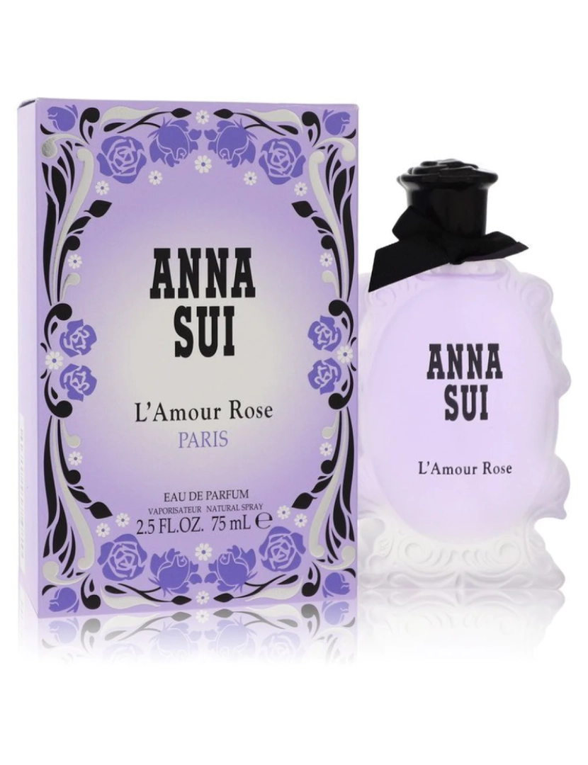 imagem de Anna Sui L'amour Rose Por Anna Sui Eau De Parfum Spray 2.5 Oz (Mulheres)1