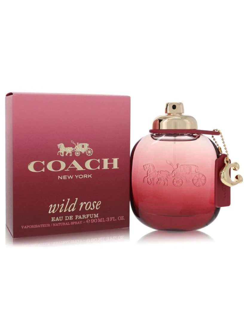 Coach - Treinador Wild Rose pelo treinador Eau De Parfum Spray 3 Oz (Mulheres)