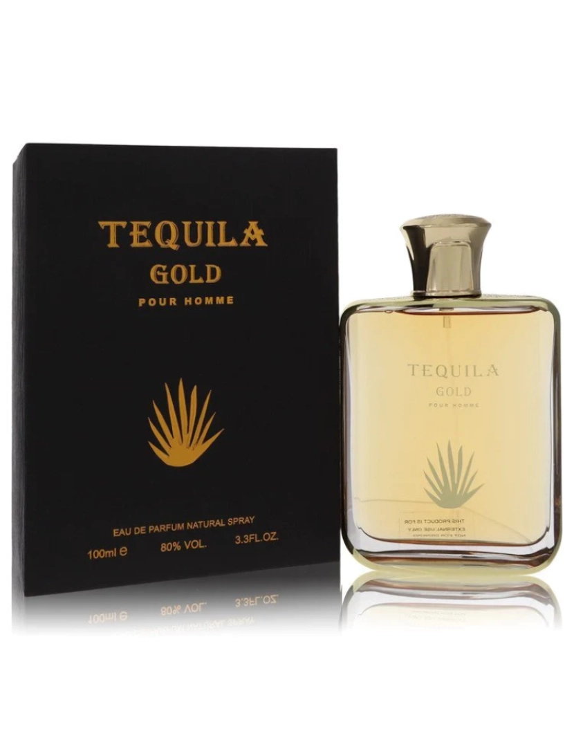 imagem de Tequila Pour Homme Gold Por Tequila Perfumes Eau De Parfum Spray 3.3 Oz (Men)1