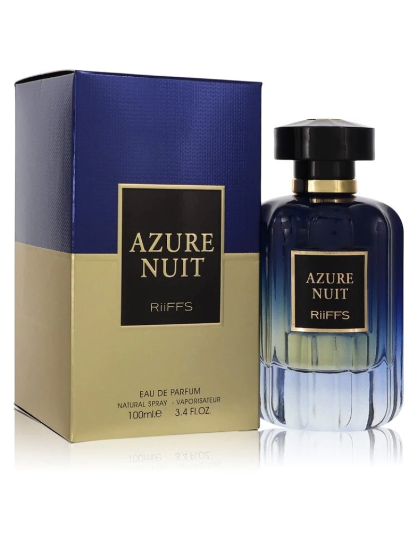 Riiffs - Azure Nuit By Riiffs Eau De Parfum Spray 3.4 Oz (Men)