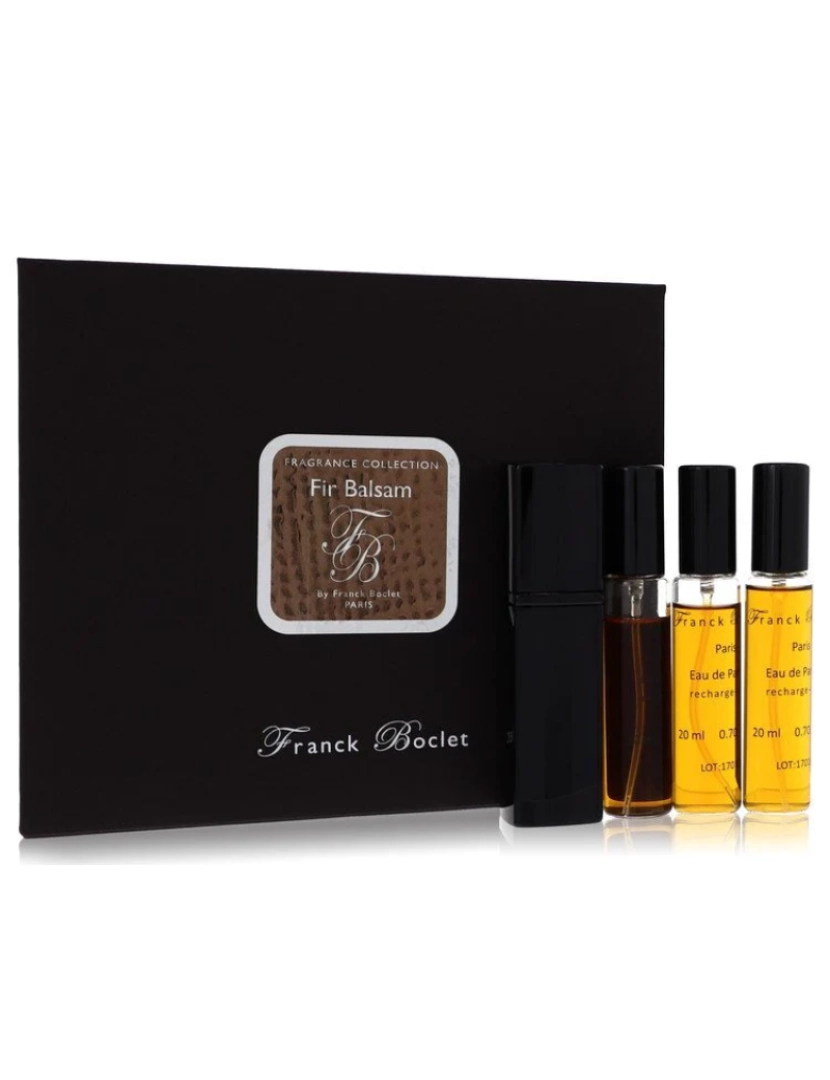 Franck Boclet - Fir Balsam Por Franck Boclet Quatro 20Ml Travel Edp Sprays 2.4 Oz (Men)