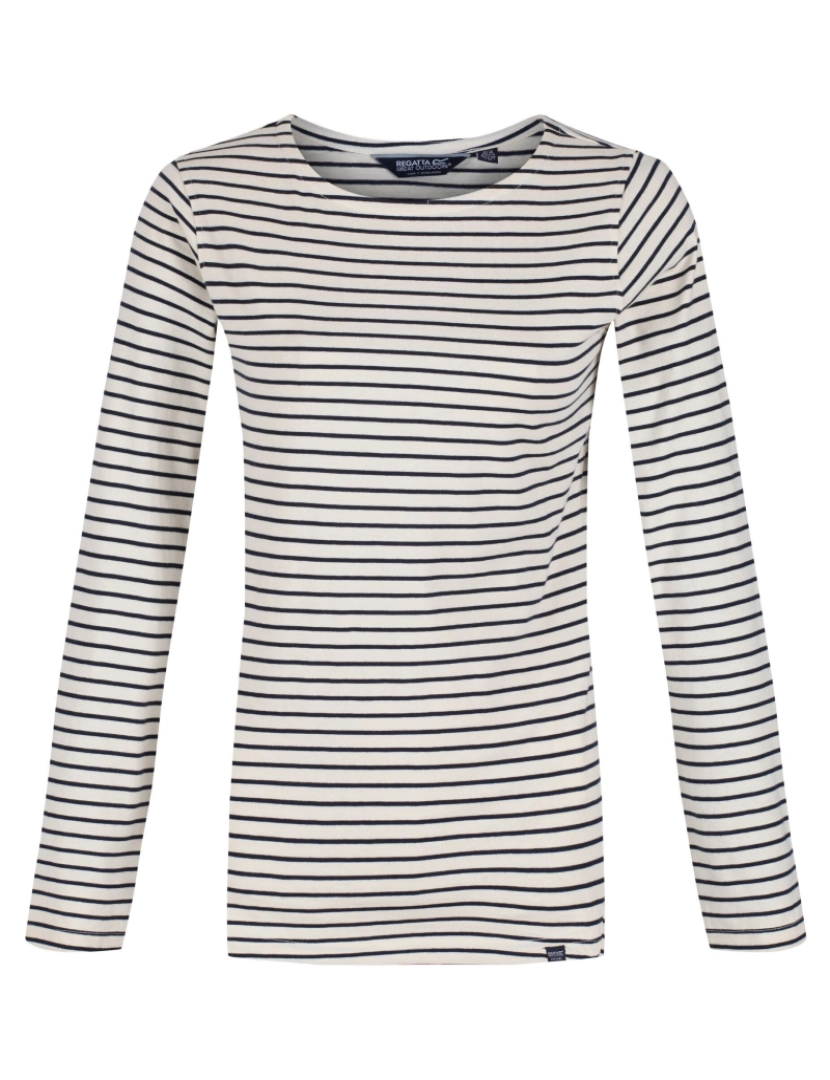 imagem de Regatta Womens/Ladies Fernanda Striped T-shirt1