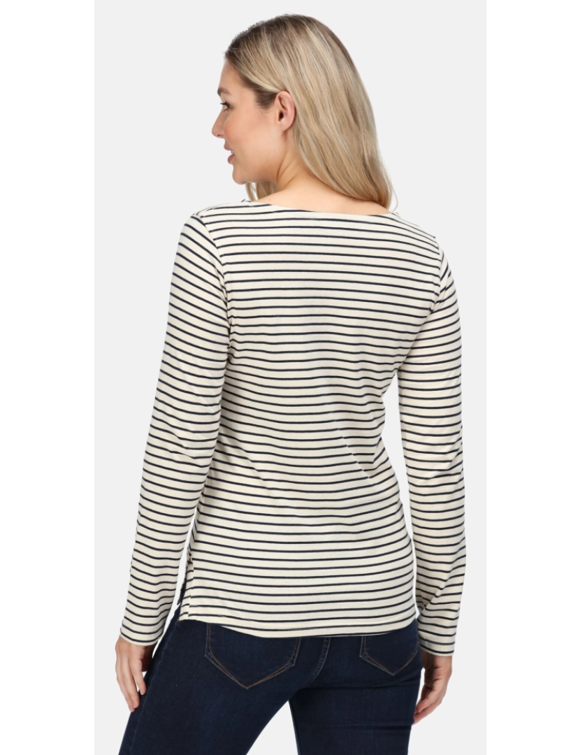 imagem de Regatta Womens/Ladies Fernanda Striped T-shirt6