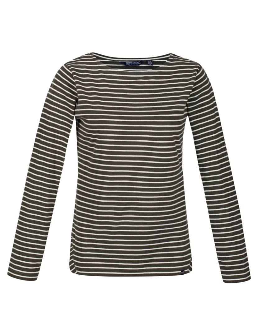 imagem de Regatta Womens/Ladies Fernanda Striped T-shirt1