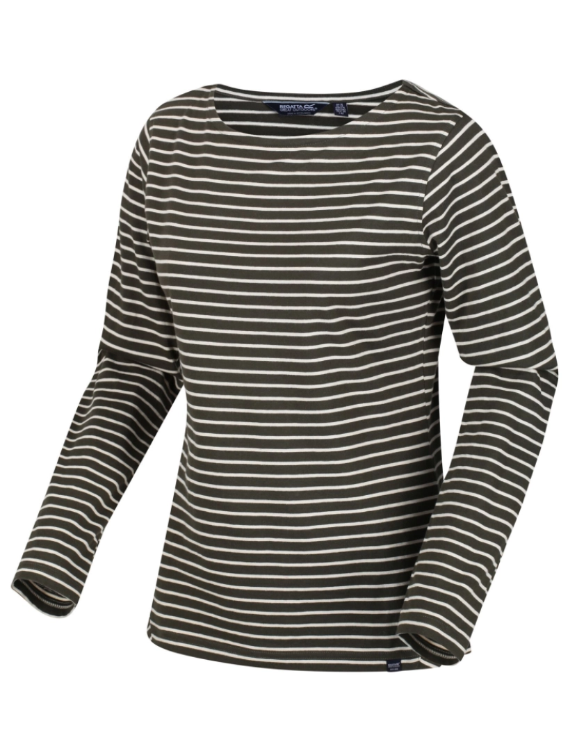 imagem de Regatta Womens/Ladies Fernanda Striped T-shirt4