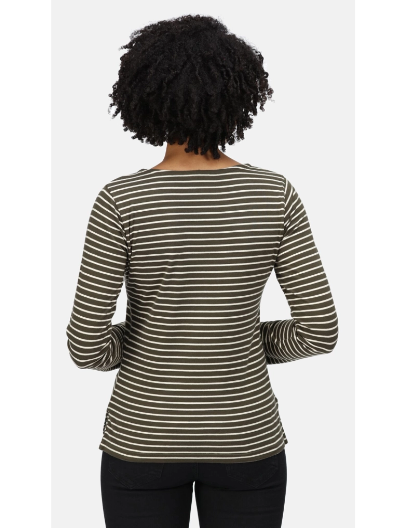 imagem de Regatta Womens/Ladies Fernanda Striped T-shirt6