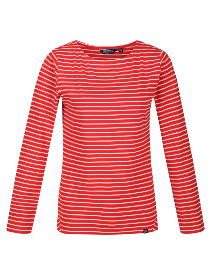 imagem de Regatta Womens/Ladies Fernanda Striped T-shirt1