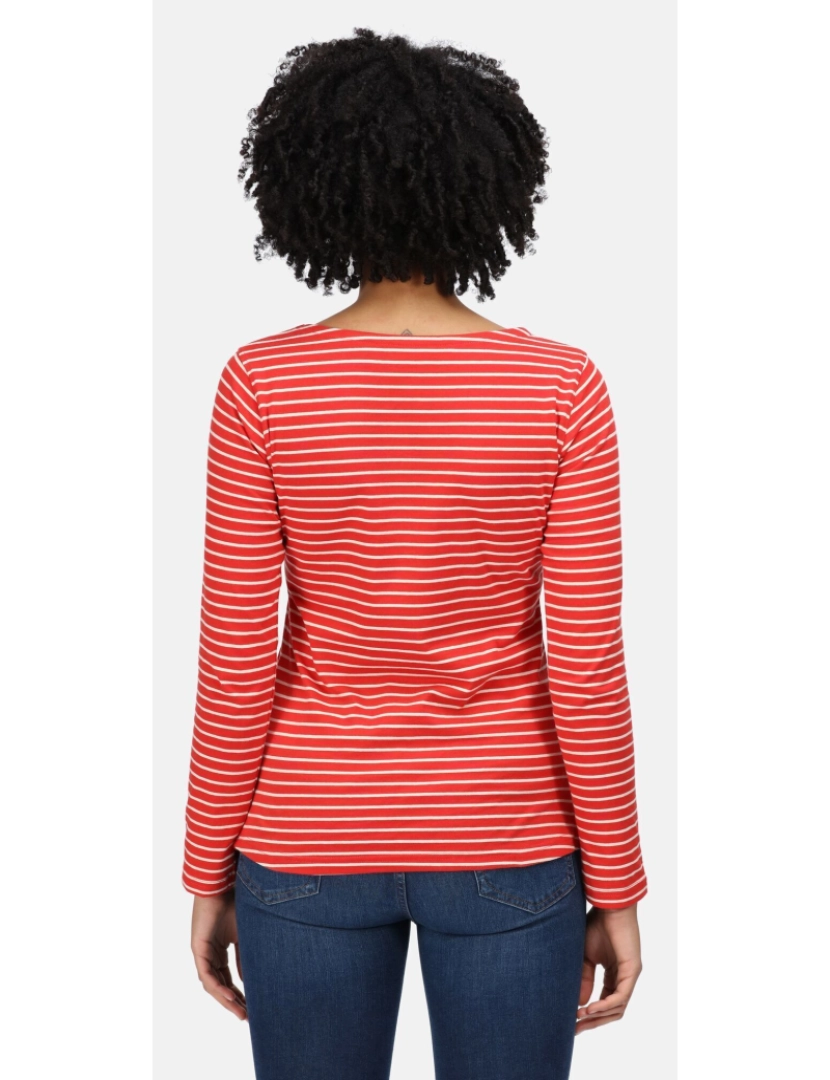 imagem de Regatta Womens/Ladies Fernanda Striped T-shirt6