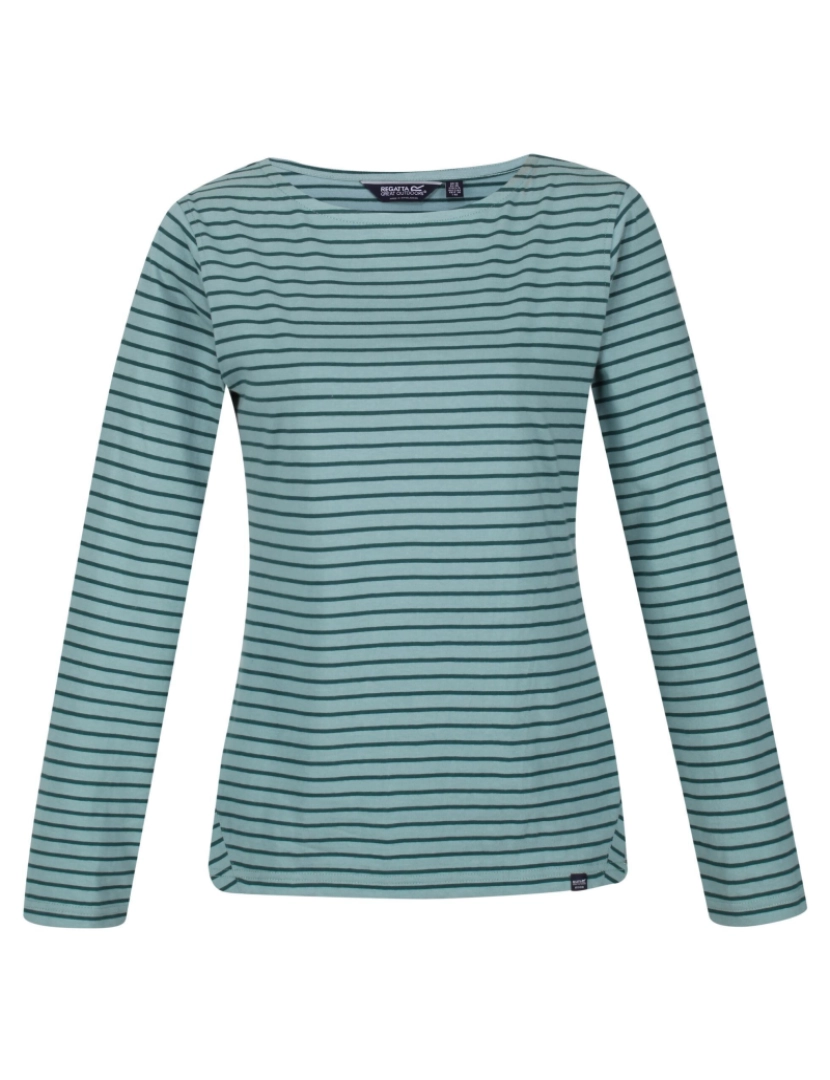 imagem de Regatta Womens/Ladies Fernanda Striped T-shirt1