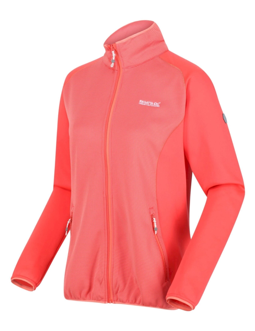 imagem de Regatta Womens/Ladies Highton Ii Two Tone Full Zip Fleece Jacket4