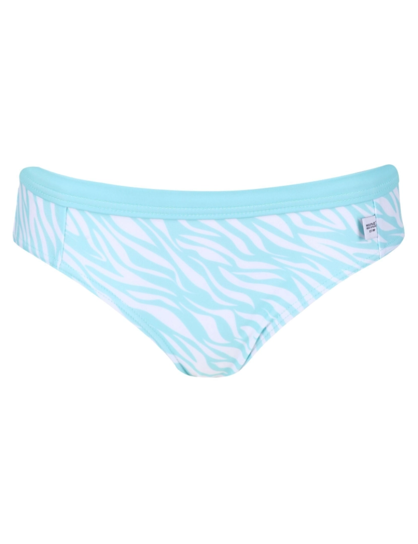 imagem de Regatta Girls Hosanna Zebra imprimir Bikini Bottoms1