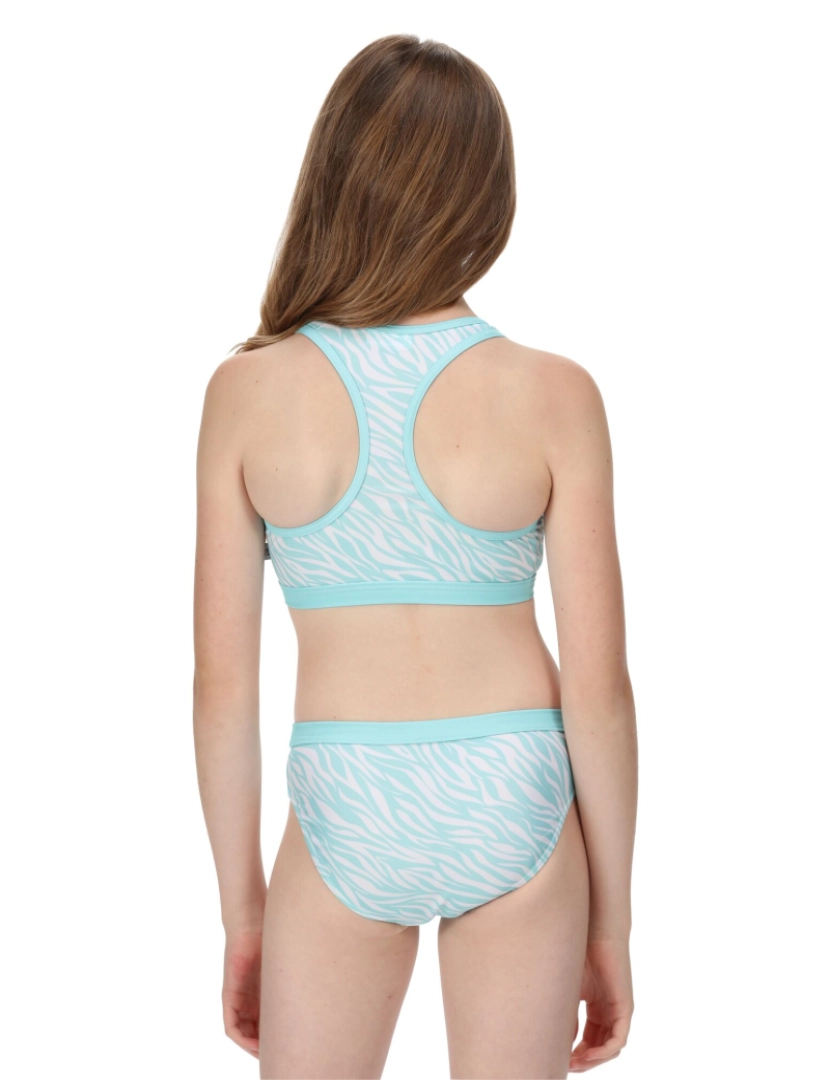 imagem de Regatta Girls Hosanna Zebra imprimir Bikini Bottoms5