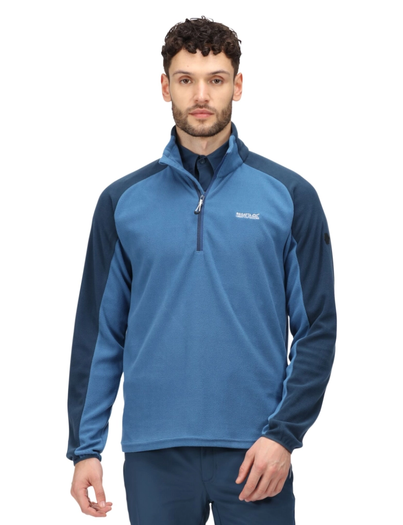 imagem de Regatta Mens Elson Half Zip Fleece Top4