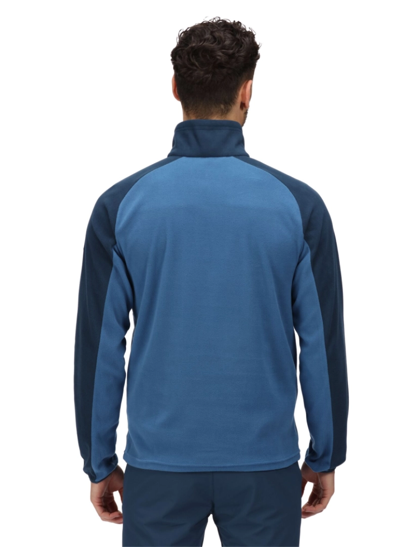 imagem de Regatta Mens Elson Half Zip Fleece Top5