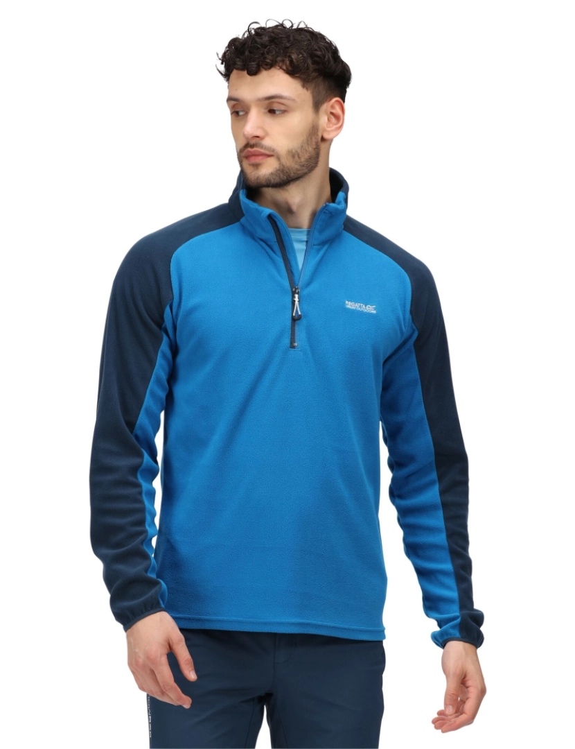 imagem de Regatta Mens Elson Half Zip Fleece Top4