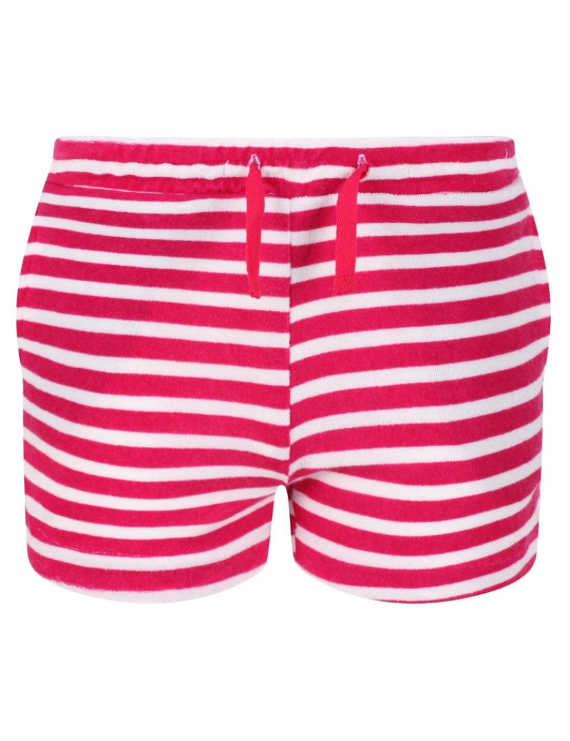 imagem de Regatta Crianças/Kids Dayana Towelling Stripe Casual Shorts1