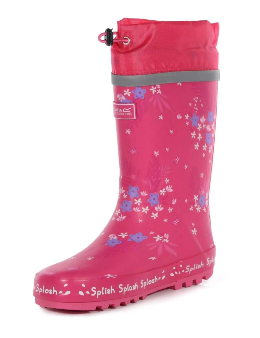 imagem de Regatta Crianças/Kids Splash Peppa Pig Tropical Wellington Botas6