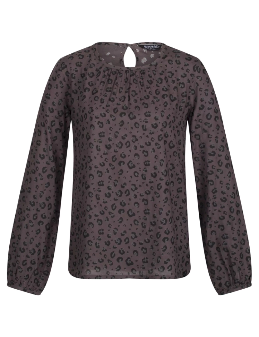 imagem de Regatta Womens/Ladies Hadria Animal Print Blouse1