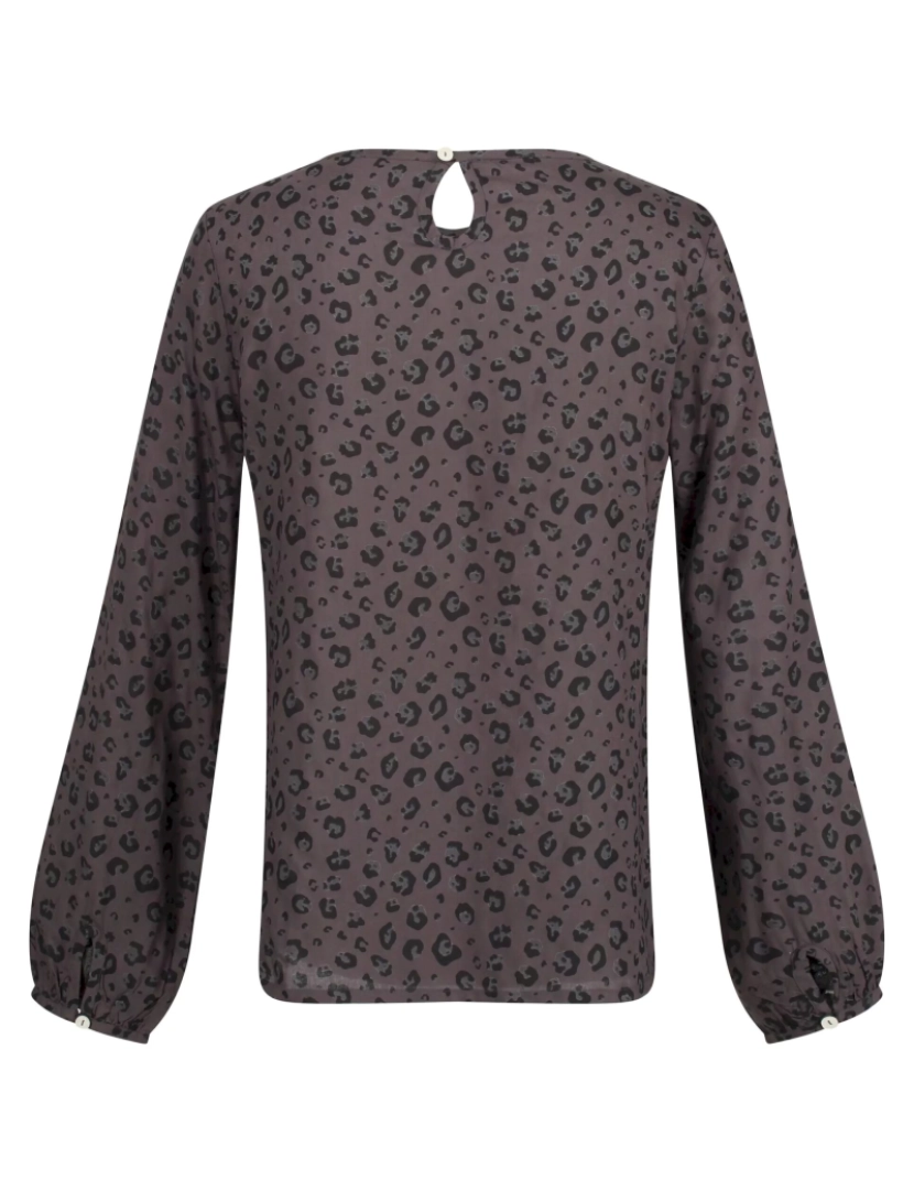 imagem de Regatta Womens/Ladies Hadria Animal Print Blouse2