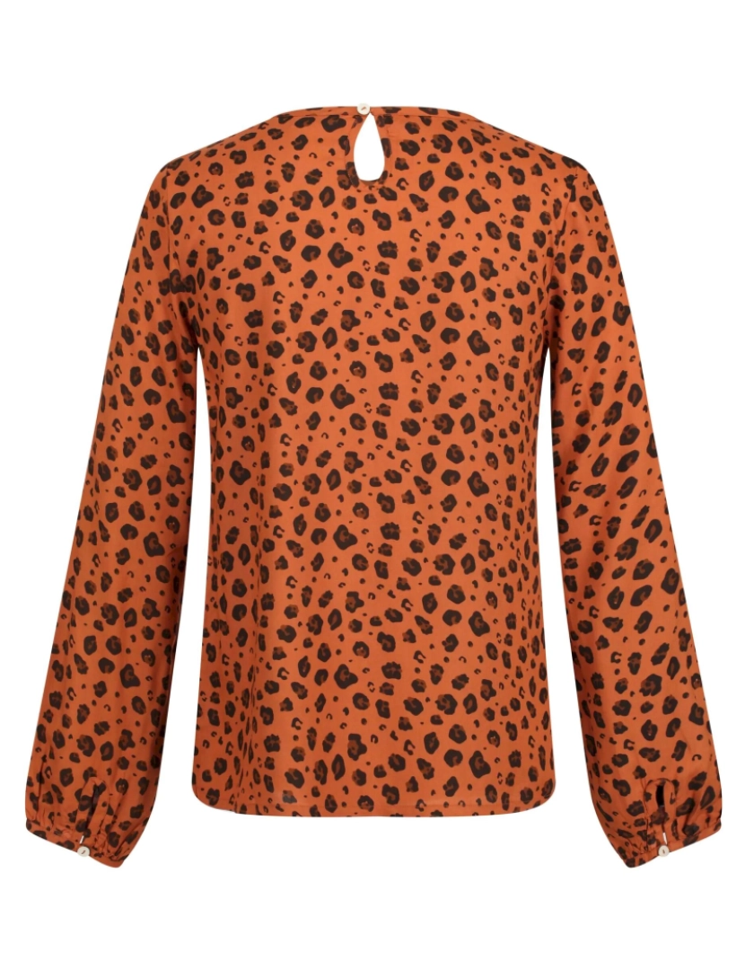 imagem de Regatta Womens/Ladies Hadria Animal Print Blouse2