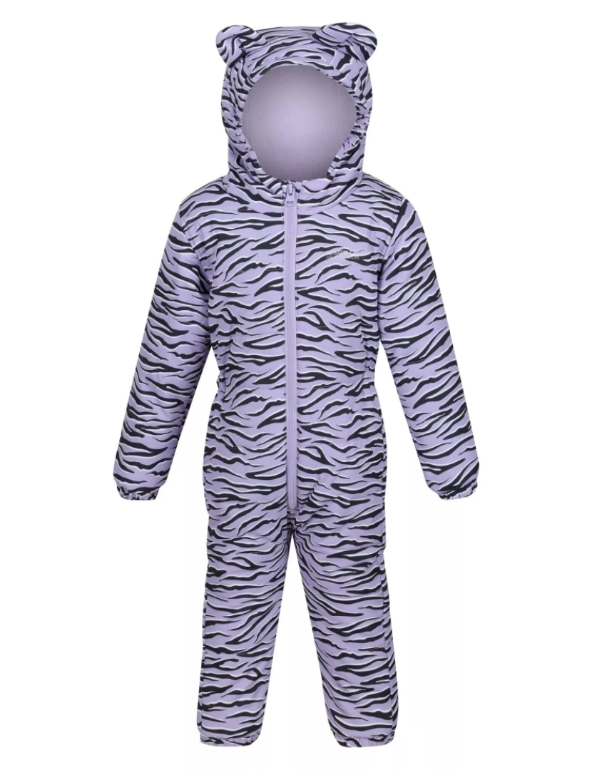 imagem de Regatta Crianças/Kids Penrose Zebra Imprimir Puddle Suit1