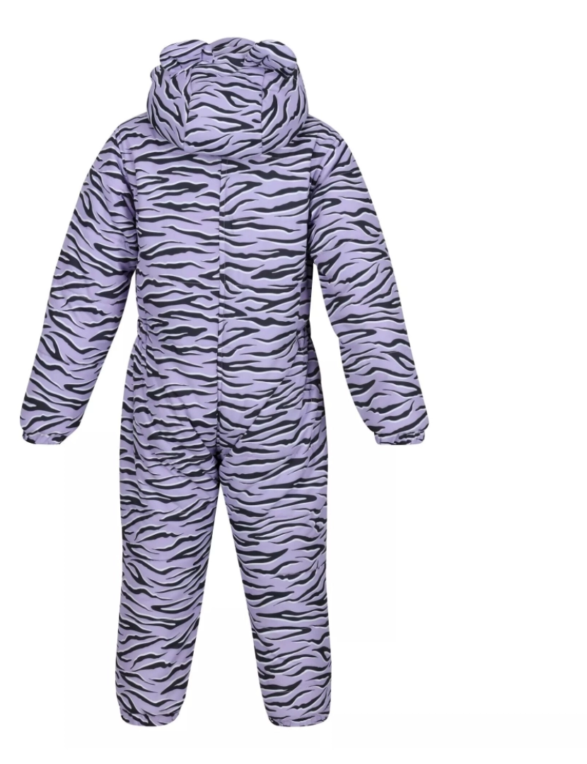 imagem de Regatta Crianças/Kids Penrose Zebra Imprimir Puddle Suit2