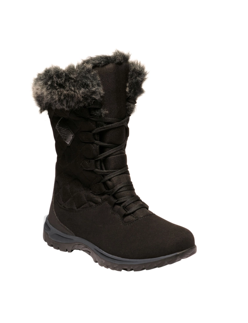 imagem de Regatta Great Outdoors Womens/Ladies Newley Faux Fur Trim Thermo Botas1