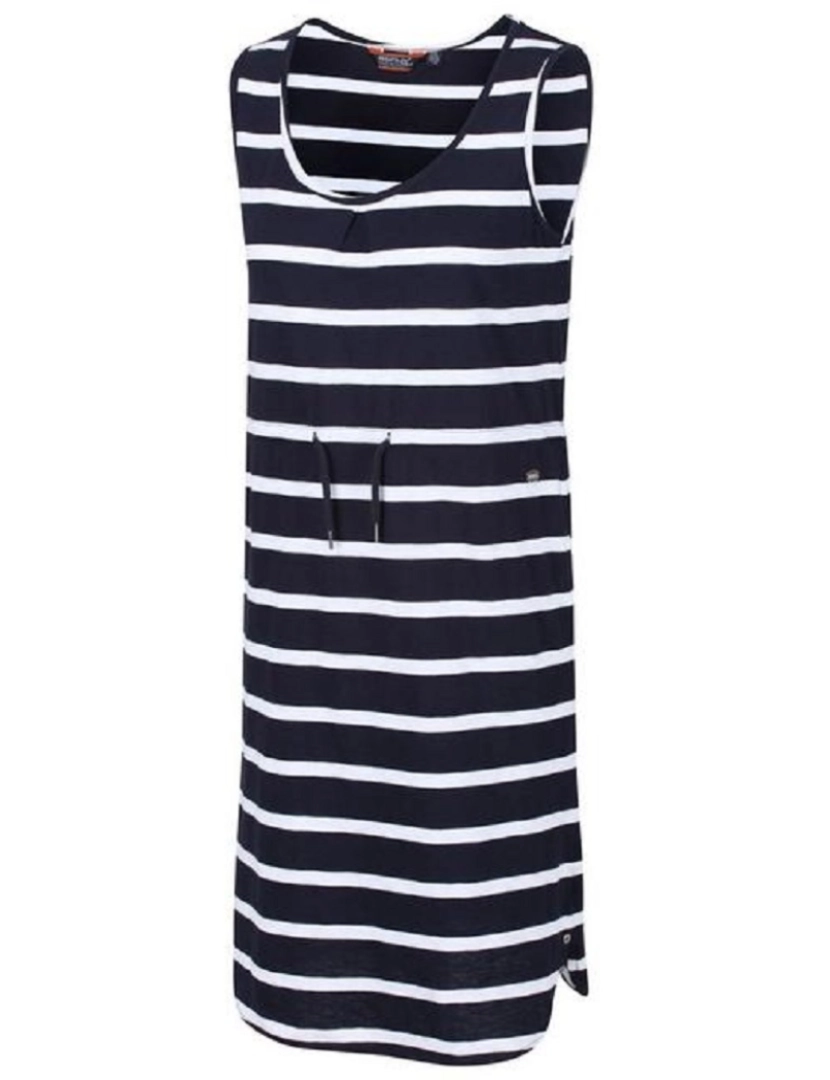 imagem de Regatta Womens/Ladies Felixia vestido sem mangas listrado1