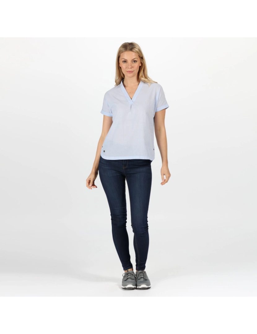 imagem de Regatta Womens/Ladies Jacinda V-Neck Top4