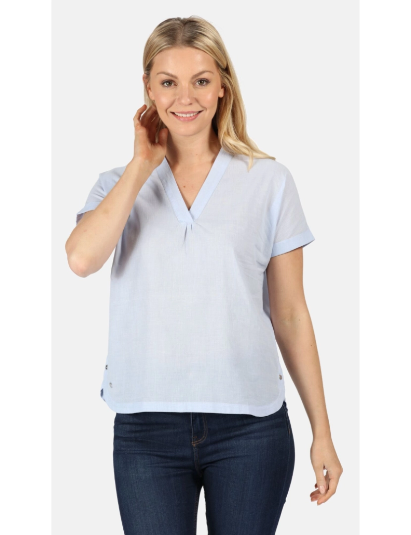 imagem de Regatta Womens/Ladies Jacinda V-Neck Top5