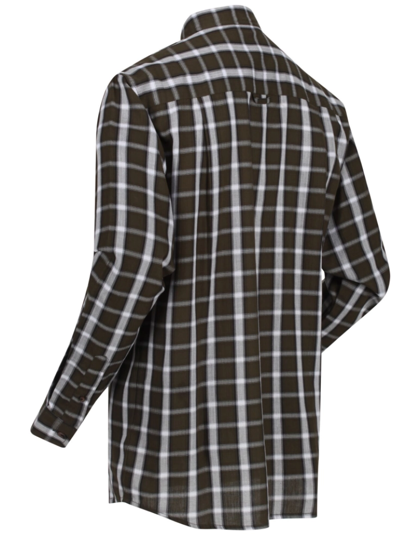 imagem de Regatta Mens clássico Checked Long-Sleeved Casual camisa3