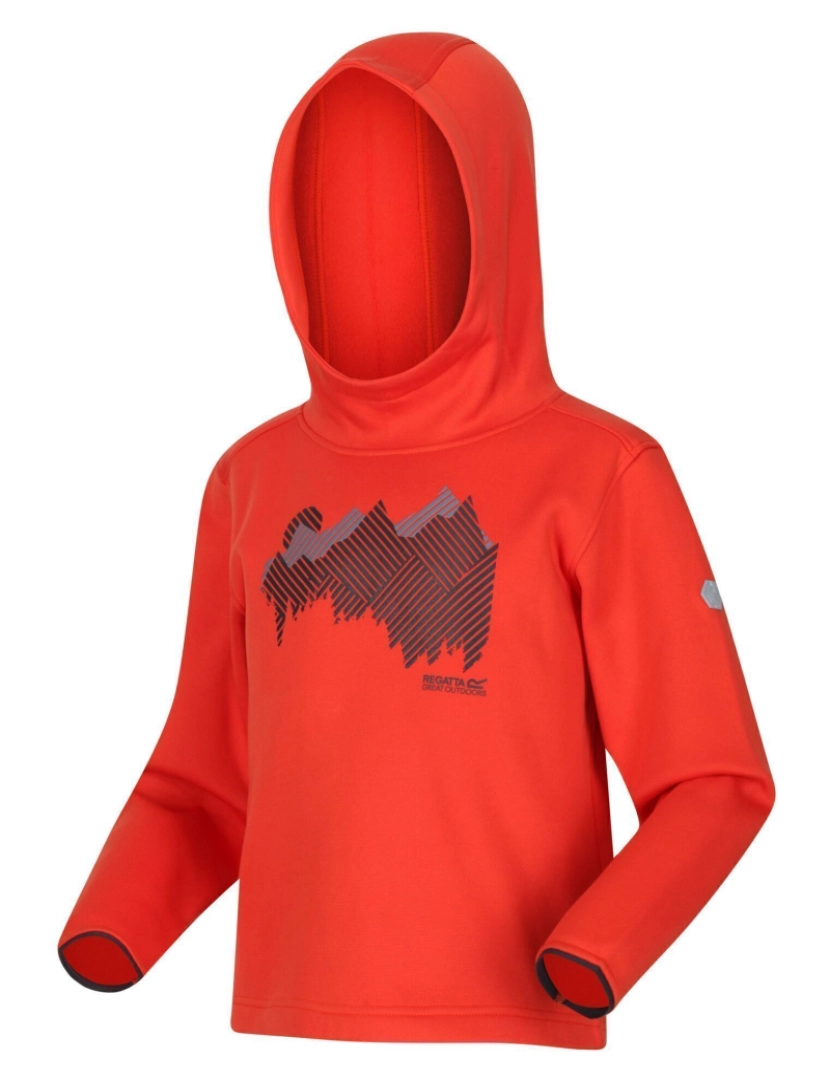 imagem de Regatta Crianças/Kids Highton Mountain Extol Stretch Hoodie3