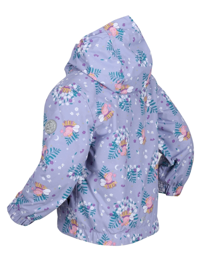 imagem de Regatta Crianças/Kids Muddy Puddle Floral Peppa Porco casaco acolchoado3