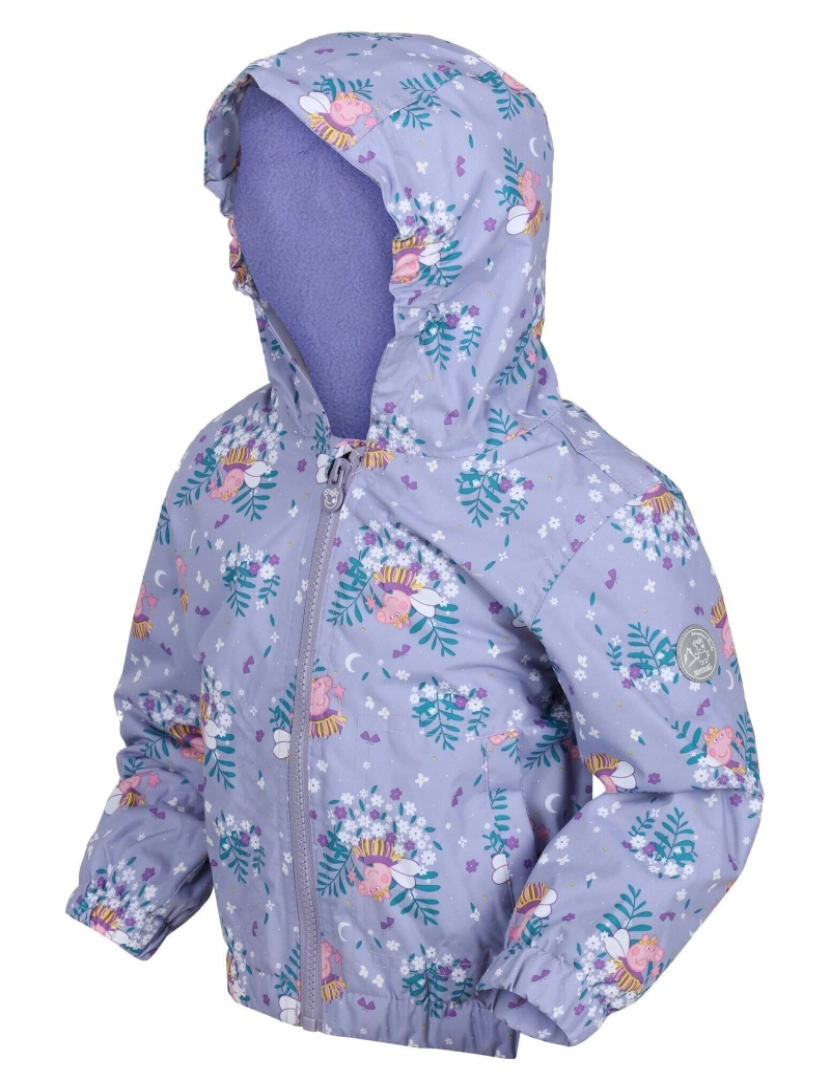 imagem de Regatta Crianças/Kids Muddy Puddle Floral Peppa Porco casaco acolchoado4